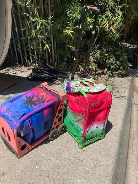 Photo of free 2 ZUCA rolling bags (Silver Lake Blvd.) #2