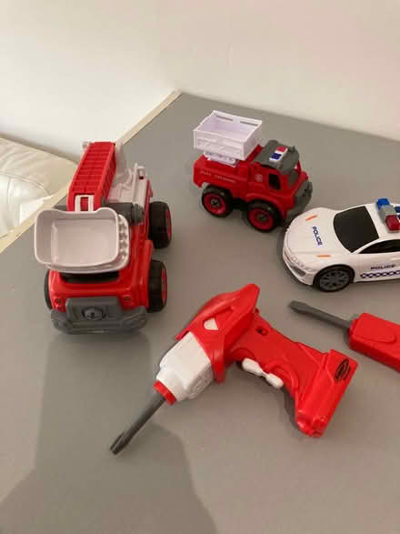 Photo of free Fire trucks and Police Car (Dickens heath B90) #1