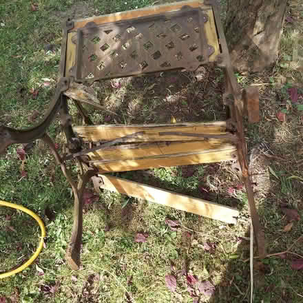 Photo of free Garden chair metal frame (Ramsden Heath CM11) #2