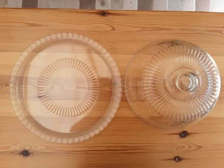 Photo of free 2 x Glass Domed Cake Covers (DA1) #2