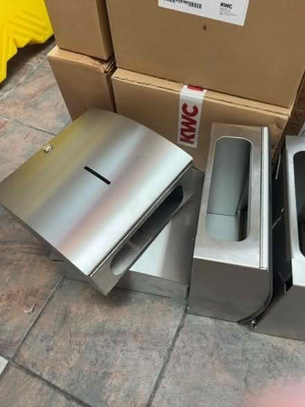 Photo of free Stainless steel Paper Towel dispensers and soap dispensers (Central Liverpool L1) #1