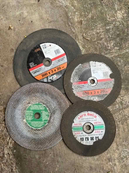 Photo of free Four cutting discs (Marley Hill NE16) #1