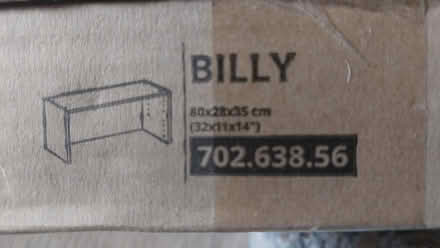 Photo of free IKEA Billy bookcase extender for black bookcase (Hurdsfield SK10) #2