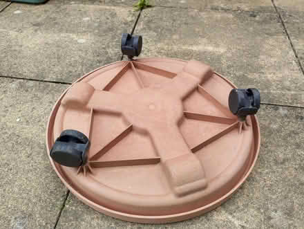 Photo of free 2 Large plant saucers (Newport Pagnell MK16) #2