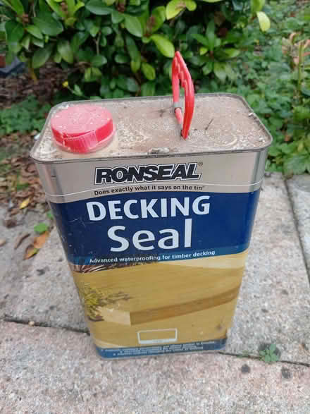 Photo of free Decking seal (Caldy Valley CH3) #1
