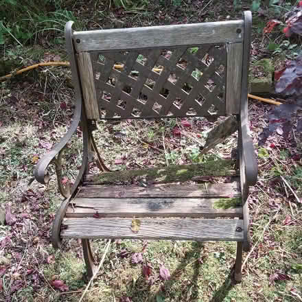 Photo of free Garden chair metal frame (Ramsden Heath CM11) #1