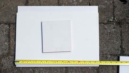 Photo of free Large off-white ceramic tiles (60 × 30cm) ‒ 8pcs (Dean Court OX2) #1