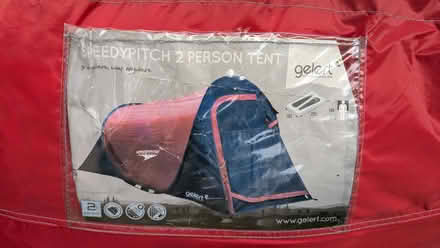 Photo of free gelert pop-up 2-person tent (Dean Court OX2) #2