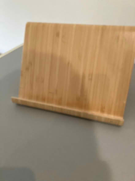 Photo of free IKEA Wood iPad Stand (Dickens heath B90) #2
