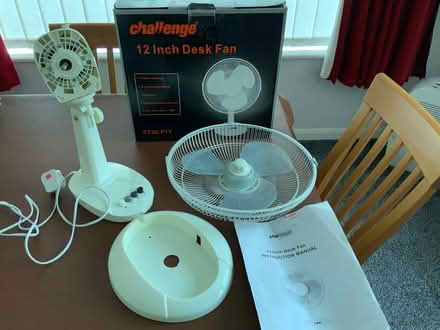 Photo of free 12inch electric desk fan (Spring Park CR0) #1