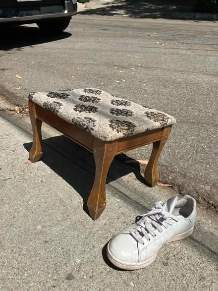 Photo of free Small Footstool (Silver Lake Blvd.) #2
