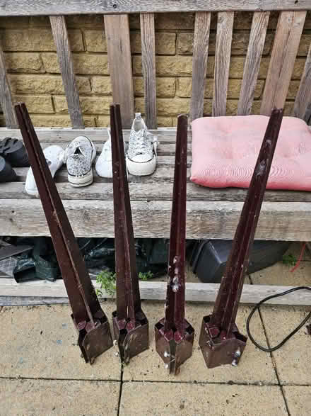 Photo of free Fence Post Spikes x4 (DA7 Barnehurst) #1