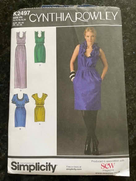 Photo of free Sewing patterns - unused size 12-20 (Kingswood) #3