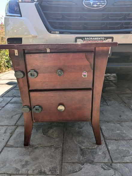 Photo of free night stand/ 2 draw chest (downtown sunnyvale) #1