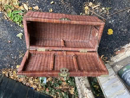 Photo of free Wicker storage box (Deansgrange Road, Blackrock) #1