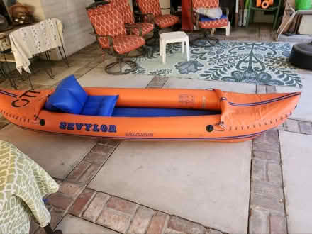 Photo of free Inflatable Canoe (near Raley's) #1