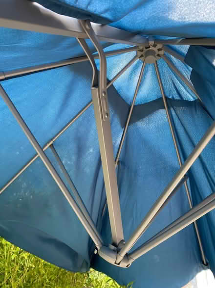 Photo of free Garden parasol with stand (damaged + no weights) (Hollingbury BN1) #3