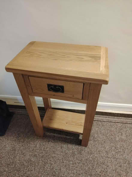 Photo of free New Solid Oak Telephone / Console Table (Bickley BR1) #3