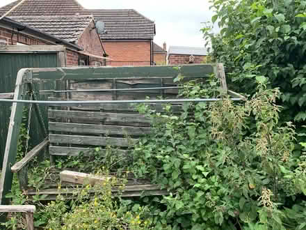 Photo of free Wood garden swing (Cumnor OX2) #1