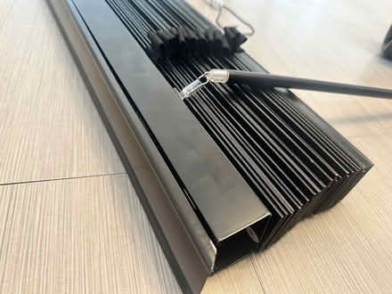 Photo of free 100x130 Black Venetian Blind (HA0) #1