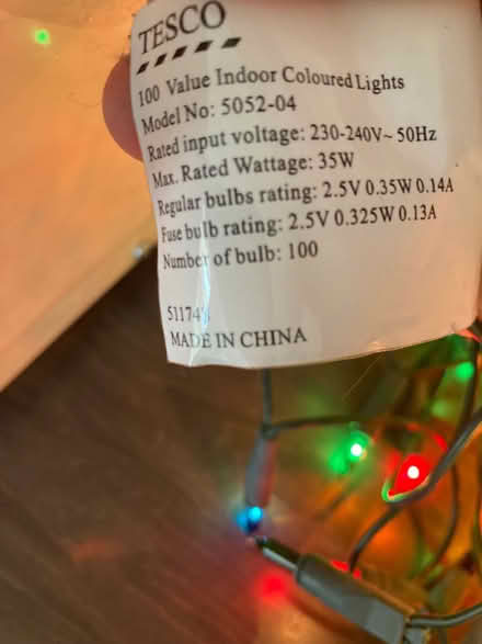 Photo of free Coloured lights (Harbury CV33) #3