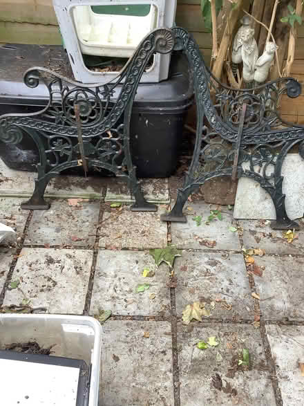 Photo of free Wrought iron bench sides (South Park OX4) #1