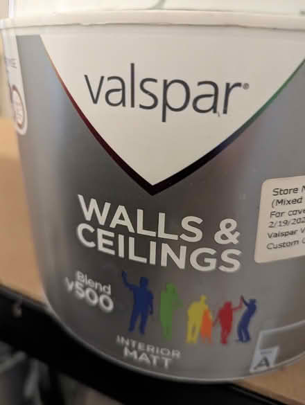 Photo of free 2.5l of green-blue paint (Chiswick W4) #1