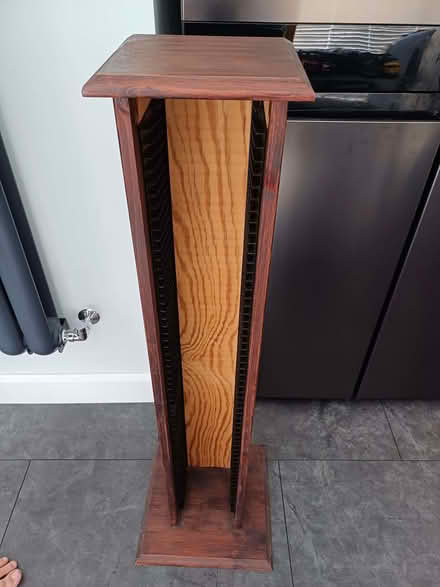 Photo of free Wooden CD Rack holds 60 cd's (Torrisholme LA4) #1