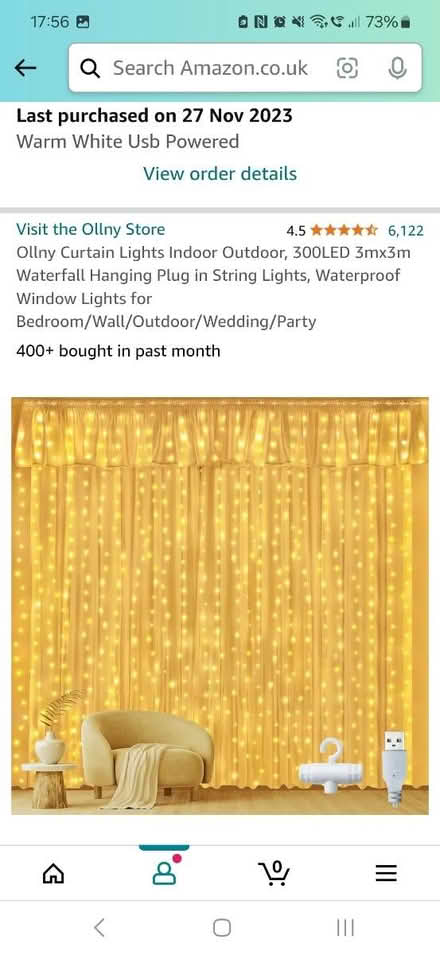 Photo of free Fairy lights (waterfall style) (Brighton, BN2) #1