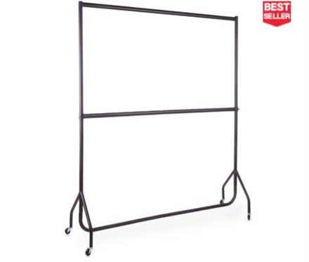 Photo of Two tier double height clothes rail (Harehills LS9) #1