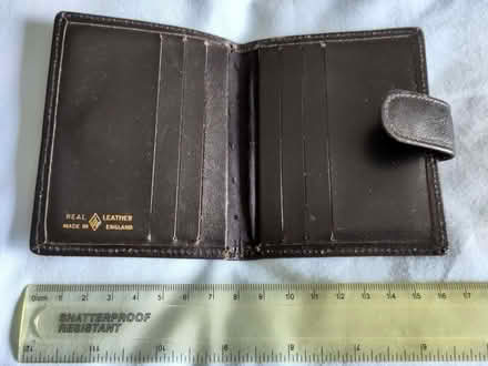 Photo of free Black leather wallet (Old Coulsdon CR5) #1