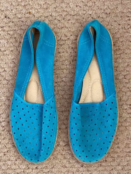 Photo of free Teal summer shoes size 6 (Wellington TF1) #1