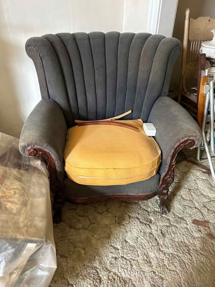 Photo of free Vintage arm chairs and sofa (Canton) #1