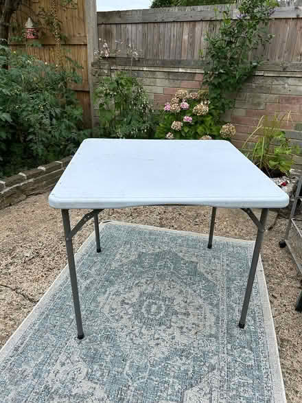 Photo of free Foldable table (Epsom Kt19) #1