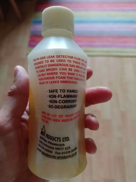 Photo of free Gas Leak Detector Fluid (Bowbridge GL5) #1