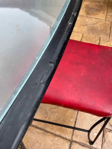 Photo of free Garden table with 6 chairs (Brickhill, Bedford) #2