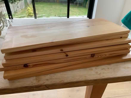 Photo of free 14 pine shelves (Ecclesall) #3