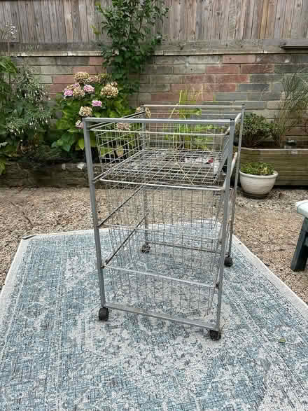Photo of free IKEA 4 drawer rolling unit (Epsom KT19) #1