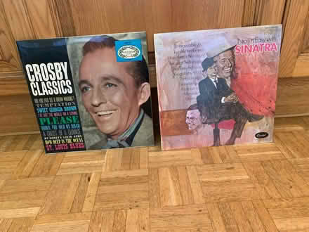 Photo of free 3 LPs - Bing Crosby, Frank Sinatra (Saughall village CH1) #1