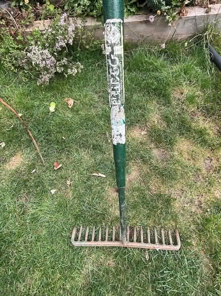 Photo of free Large garden rake (Pollards Hill SW16) #2