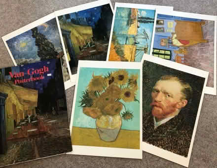 Photo of free van gogh poster book (L17 Aigburth) #1