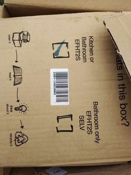 Photo of free New in box envirovent fan (CM8 Silver End) #2