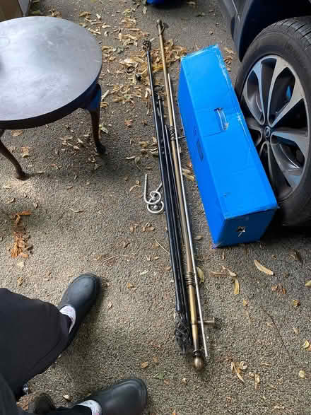 Photo of free Curtain poles (Crosspool S10) #2