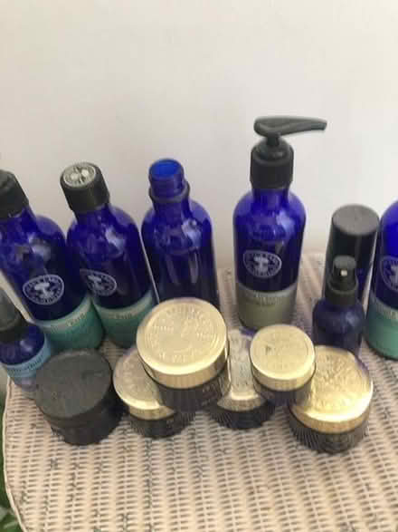 Photo of free Blue bottles. (Lewes BN7) #1