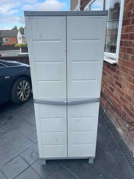 Photo of free Tall storage unit (Woodchurch CH49) #2