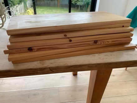 Photo of free 14 pine shelves (Ecclesall) #2