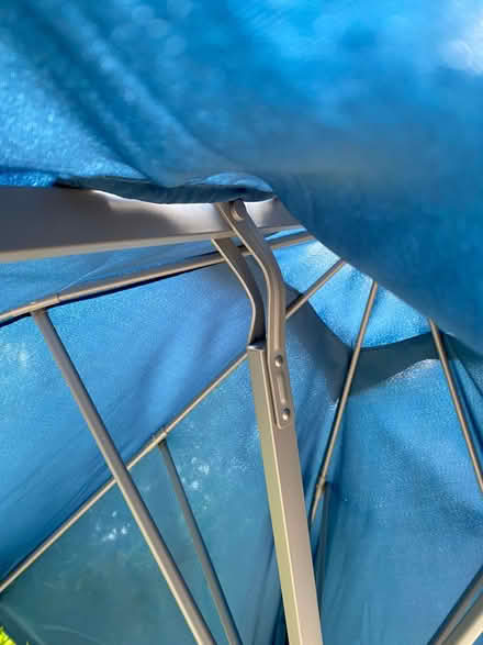 Photo of free Garden parasol with stand (damaged + no weights) (Hollingbury BN1) #4