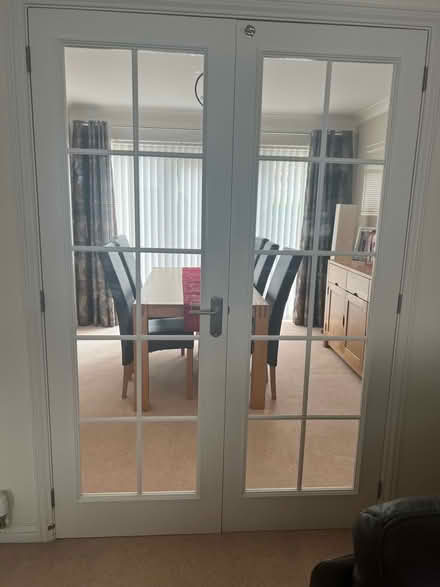 Photo of free Pair of glass doors (Denby DE5) #1