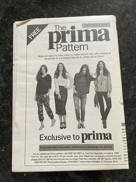 Photo of free Sewing patterns - unused size 12-20 (Kingswood) #1