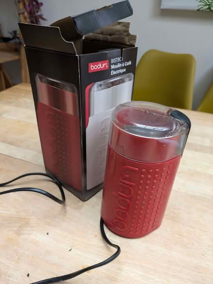 Photo of free Bodum coffee grinder (Oxford OX2) #1